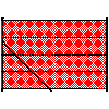 Betafence Sp. z o.o. - Plasa Resitor 50  de înălţime 200 cm pe suport unghiular - Sectiune dwg