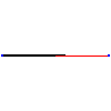 Betafence Sp. z o.o. - Tīkls Resitor 50 augstums  250 cm uz staba ar balstu - Izmēri / projekcija dwg