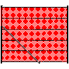 Betafence Corporate Services NV - Grid resitor 50 with a height of 250 cm on the pole with support corner - Section dwg