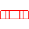 Polbruk S.A. - Polbruk Tetka 6 cm thick -brzegowa - Plan view dwg