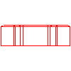 Polbruk S.A. - Polbruk Tetka o grubości 6 cm -pełna - Widok z góry dwg