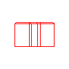 Polbruk S.A. - Polbruk Tetka 6 cm thick -połówka - Plan view dwg