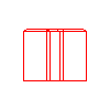 Polbruk S.A. - Polbruk Tetka 8 cm thick -połówka - Plan view dwg