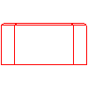 Polbruk S.A. - Polbruk Tetka 8 cm thick -połówka - Side view dwg