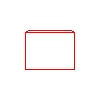 Polbruk S.A. - Polbruk rectangle with a thickness of 8 cm BF (no phase) - Full - Side view dwg