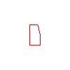 Polbruk S.A. - Curb traffic light with a length of 100 cm - Side view dwg