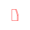 Polbruk S.A. - Curb arc with a radius of 3 m - Side view dwg