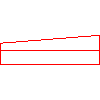 Polbruk S.A. - Road curb skewed right - Plan view dwg