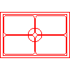 Aco Elementy Budowlane Sp. z o.o. - Wycieraczka do obuwia ACO VARIO Ruszt 60x40 cm - Widok z przodu dwg