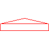 Styl-Bet P.W. Jurewicz i Paradowski  - Cover the fence post envelope - Side view dwg