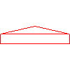 Styl-Bet P.W. Jurewicz i Paradowski  - Cover the fence post envelope - Front view dwg