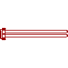 Bisk S.A. - Hanger double arm - Section dwg