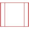 Bruk-Bet Sp. z o.o. - The trough drains 15x60x50 cm - Front view dwg