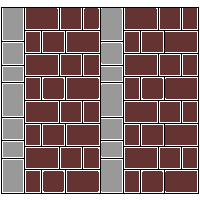 Bruk-Bet Sp. z o.o. - Paving thickness of 4 cm Nostalit - The pattern dwg