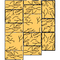 Bruk-Bet Sp. z o.o. - Hewn stone - module - Edge advance dwg