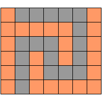 Bruk-Bet Sp. z o.o. - Patio slabs RESIDENCE rustical - The pattern dwg