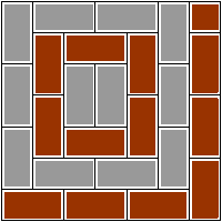 Bruk-Bet Sp. z o.o. - Paving thickness of 6 cm HOLLAND - The pattern dwg