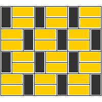 Bruk-Bet Sp. z o.o. - Paving thickness of 6 cm HOLLAND - The pattern dwg