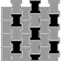 Bruk-Bet Sp. z o.o. - Paving thickness of 6 cm BEHATON - Bottom left corner dwg