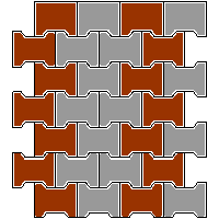 Bruk-Bet Sp. z o.o. - Paving thickness of 6 cm BEHATON - Edge advance dwg