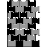 Bruk-Bet Sp. z o.o. - Paving thickness of 6 cm BEHATON - Bottom left corner dwg