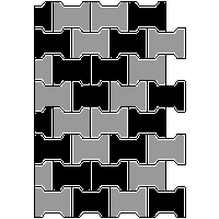 Bruk-Bet Sp. z o.o. - Paving thickness of 6 cm BEHATON - Left edge dwg