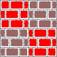 Bruk-Bet Sp. z o.o. - Paving thickness of 6 cm OLD TOWN - The pattern dwg