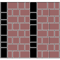 Bruk-Bet Sp. z o.o. - Paving slabs  of 8 cm Nostalit - The pattern dwg