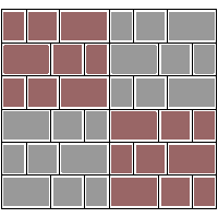 Bruk-Bet Sp. z o.o. - Paving slabs  of 8 cm Nostalit - The pattern dwg