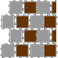 Bruk-Bet Sp. z o.o. - Paving slabs  of 8 cm cube ecological Hydrofuge - Right edge dwg