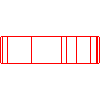 Bruk-Bet Sp. z o.o. - Paving BABYLON 30x30x8 cm - Plan view dwg