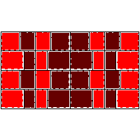 Bruk-Bet Sp. z o.o. - Paving slabs  of 8 cm BABYLON - The pattern dwg