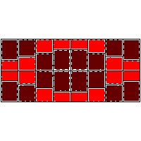 Bruk-Bet Sp. z o.o. - Paving slabs  of 8 cm BABYLON - The pattern dwg