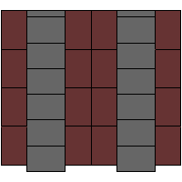 Bruk-Bet Sp. z o.o. - Paving slabs  of 8 cm Urbanite - The pattern dwg