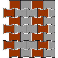 Bruk-Bet Sp. z o.o. - Paving slabs  of 8 cm BEHATON without phase - Upper right dwg