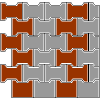 Bruk-Bet Sp. z o.o. - Paving slabs  of 8 cm BEHATON without phase - Bottom right corner dwg