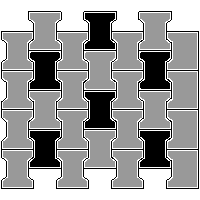 Bruk-Bet Sp. z o.o. - Paving slabs  of 8 cm BEHATON - Right edge dwg