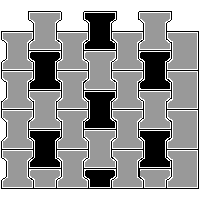 Bruk-Bet Sp. z o.o. - Paving slabs  of 8 cm BEHATON - Bottom right corner dwg