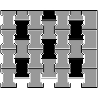 Bruk-Bet Sp. z o.o. - Paving slabs  of 8 cm BEHATON - Upper right dwg