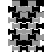 Bruk-Bet Sp. z o.o. - Paving slabs  of 8 cm BEHATON - Edge advance dwg