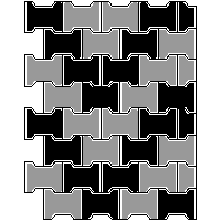 Bruk-Bet Sp. z o.o. - Paving slabs  of 8 cm BEHATON - Right edge dwg