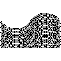 Bruk-Bet Sp. z o.o. - Kostka brukowa grubości 8 cm LOGO antic - krawędź z dołu dwg