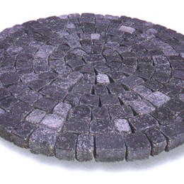 Bruk-Bet Sp. z o.o. - Paving slabs  of 8 cm LOGO antic - Cube LOGO wheel antic