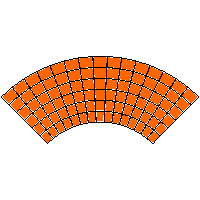 Bruk-Bet Sp. z o.o. - Kostka brukowa grubości 8 cm LOGO antic - Krawędź z góry dwg