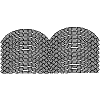 Bruk-Bet Sp. z o.o. - Kostka brukowa grubości 8 cm LOGO antic - Krawędź z dołu dwg