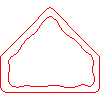 Bruk-Bet Sp. z o.o. - Kostka brukowa STARE MIASTO diagonalna 21x7.4-14.8x8 cm - Widok z przodu dwg