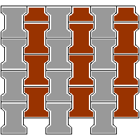 Bruk-Bet Sp. z o.o. - Kostka brukowa grubości 10 cm BEHATON - Krawędź z góry dwg