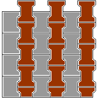 Bruk-Bet Sp. z o.o. - Paving thickness of 10 cm BEHATON - Bottom left corner dwg