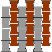 Bruk-Bet Sp. z o.o. - Paving thickness of 10 cm BEHATON - Left edge dwg