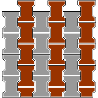 Bruk-Bet Sp. z o.o. - Paving thickness of 10 cm BEHATON - The edge of the bottom dwg